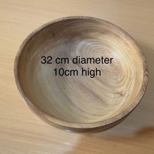 Big wooden bowl